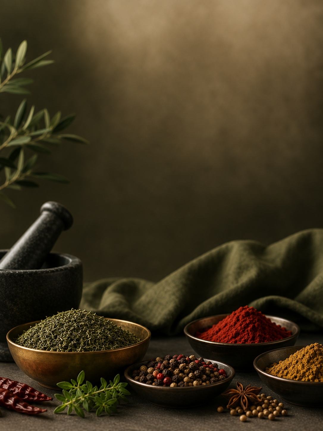 ادویه های خالص و ناب از هندوستان و سرتاسر جهان